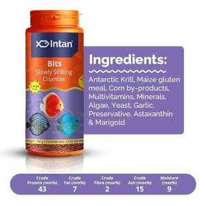 Intan Bits Slow Sinking Crumble Discus Feed 120g